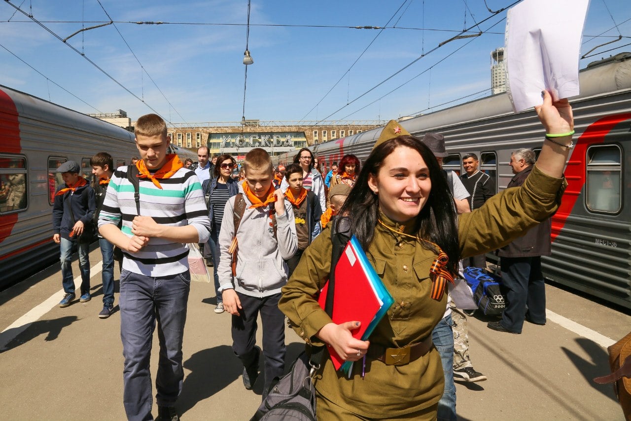 Поезд Победы: Волгоград фото